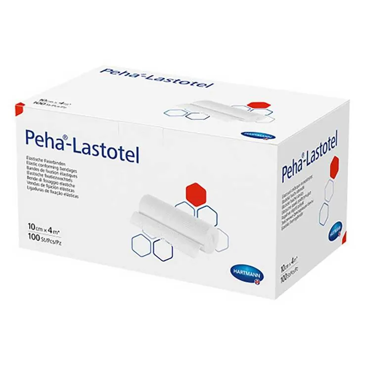 Peha-Lastotel Fixierbinde 10 cm x 4 m, 100 St