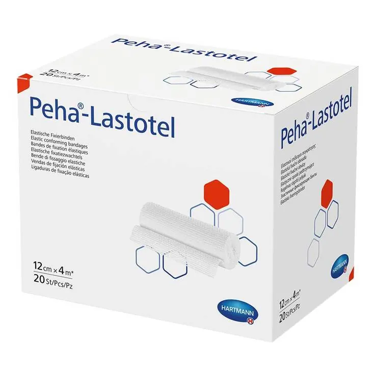 Peha-Lastotel Fixierbinde 12 cm x 4 m, 20 St
