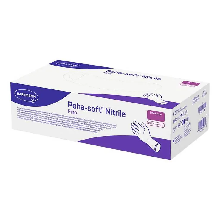 Peha Soft nitrile fino Untersuchungshandschuhe puderfrei unsteril XS, 150 St