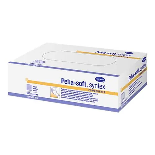 Peha-Soft Syntex Untersuchungshandschuhe unste.puderfrei L, 100 St