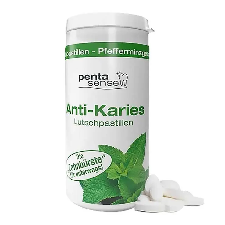 Penta-Sense Anti-Karies Lutschpast.Pfefferminz, 150 St