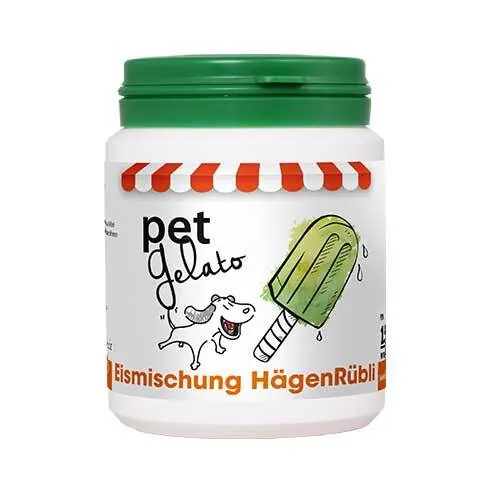 Petgelato Eismischung Hägenrübli Pulver für Hund / Katze, 150 g