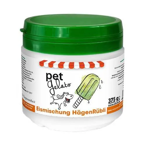 Petgelato Eismischung Hägenrübli Pulver für Hund / Katze, 375 g