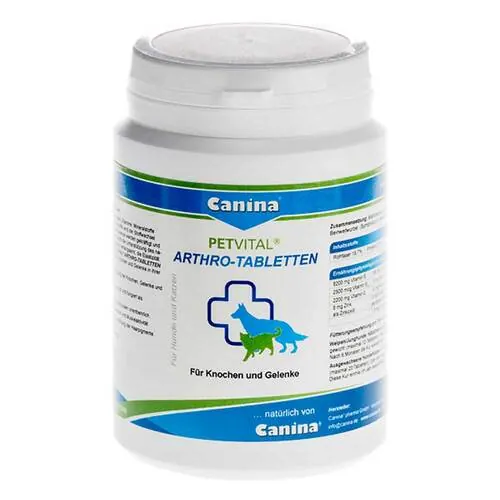 Petvital Arthro Tabletten vet. (für Tiere), 180 g