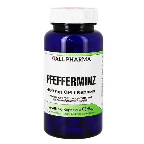 Pfefferminz 450 mg Gph Kapseln, 90 St
