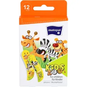 PFLASTERSETKIDSZOOKinderpflaster19x76mm12St