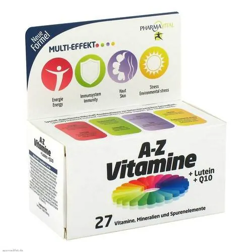 Pharmavital A-Z Vitamine + Lutein+Q10 Tabletten, 60 St
