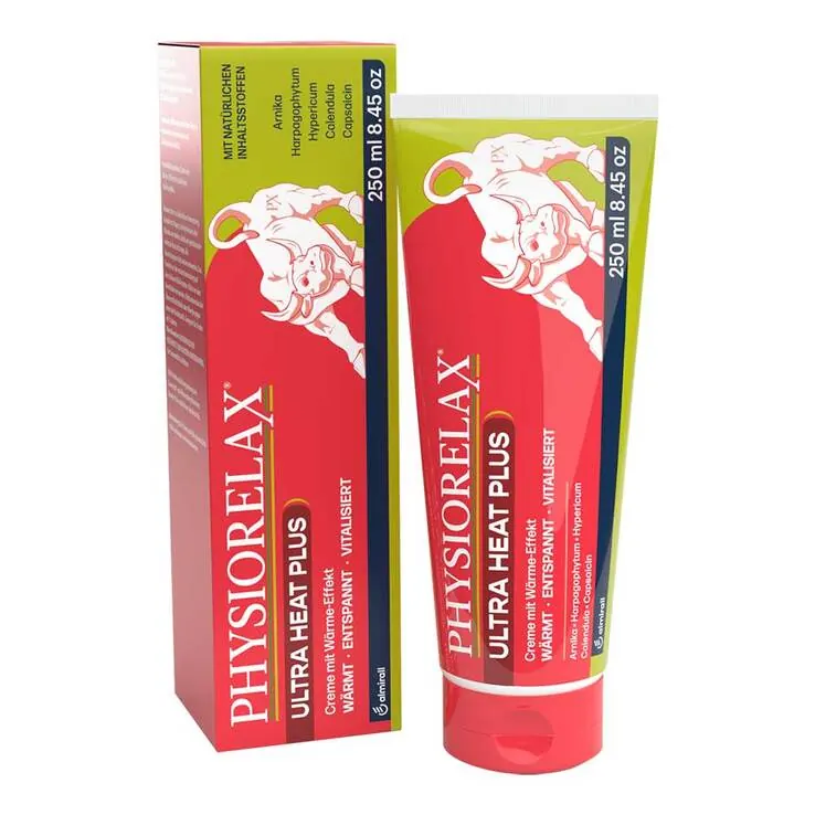 Physiorelax Ultra Heat Plus Creme, 250 ml