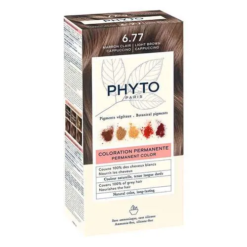 Phytocolor 6.77 hellbraun Cappuccino, 1 St
