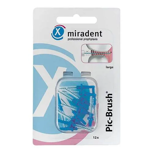Pic Brush Interdentalbürste Ersatzb.3 mm blau, 12 St