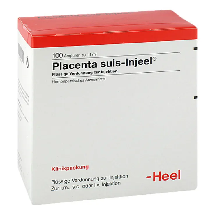 Placenta Suis Injeel Ampullen, 100 St