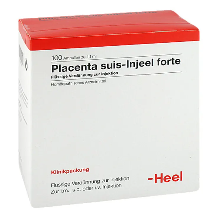 Placenta Suis Injeel forte Ampullen, 100 St