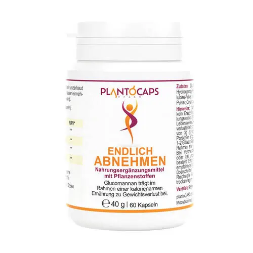 Plantocaps Endlich Abnehmen Kapseln, 60 St