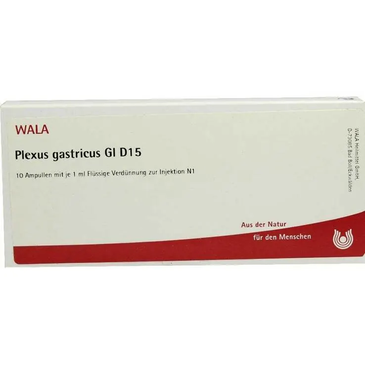 Plexus Gastricus GL D 15 Ampullen, 10X1 ml