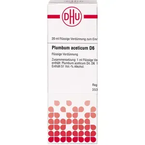 PLUMBUMACETICUMD6Dilution20ml