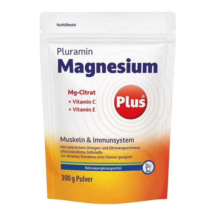 Pluramin Magnesium Plus Pulver , 300 g