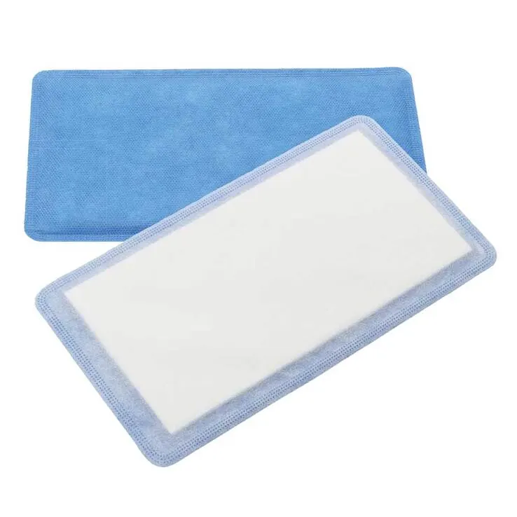 Pluscur Absorb non-bordered 10x20 cm Wundauflage, 10 St