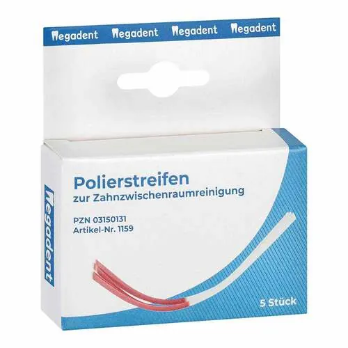 Polierstreifen z.Zahnzwischenraumreinigung, 5 St