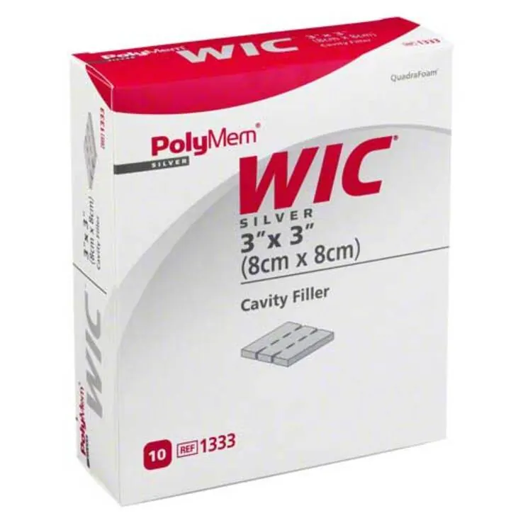 Polywic Silber Füllpad 8x8cm, 10 St