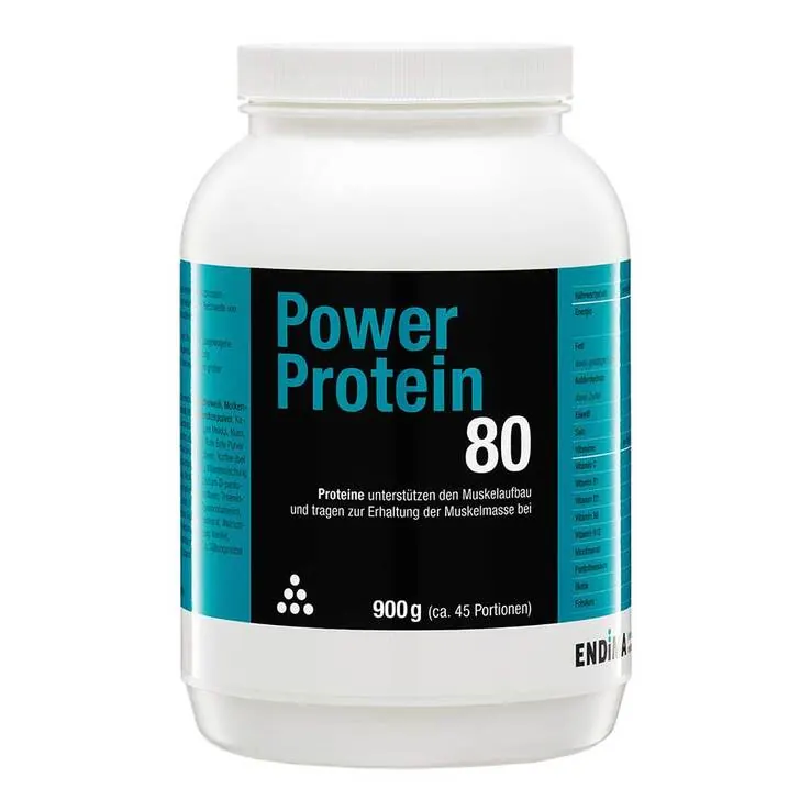 Power Protein 80 Erdbeer Pul, 900 g