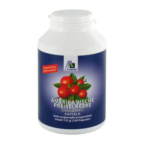 Preiselbeere amerikanisch 400 mg Kapseln, 240 St