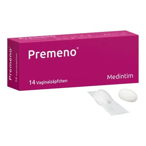 PREMENO Vaginalzäpfchen, 14 St
