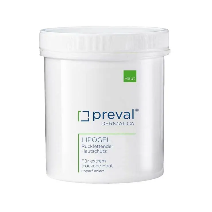 Preval Lipogel Rückfettender Haut- und Kälteschutz, 400 g