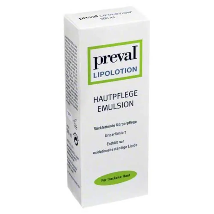 Preval Lipolotion Rückfettende Hautlotion, 500 ml