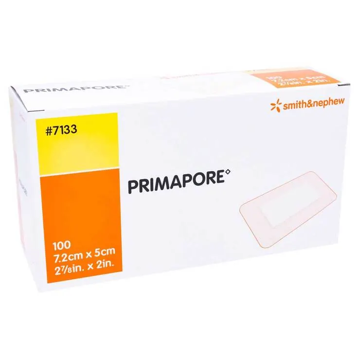 Primapore Wundverband 5x7,2 cm steril, 100 St