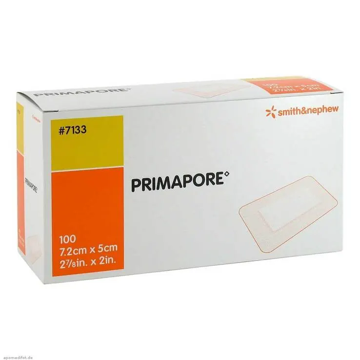 Primapore Wundverband 7,5x5 cm, 100 St