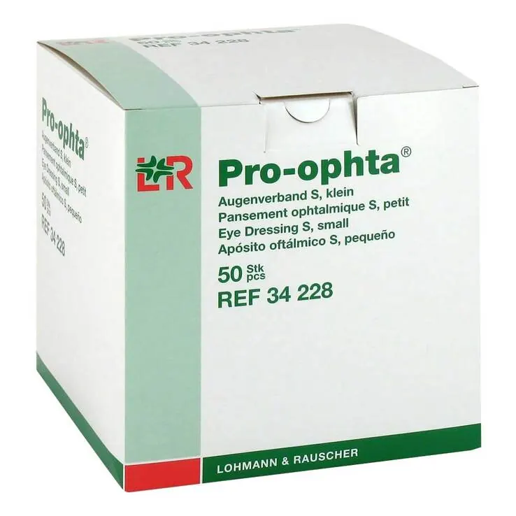 Pro Ophta Augenverband S kle, 50 St