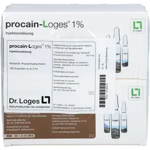PROCAIN-Loges1%InjektionslösungAmpullen100X2ml