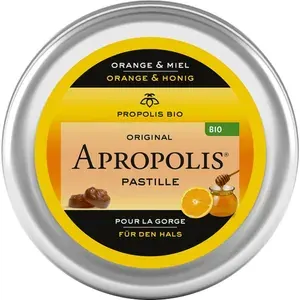 PROPOLISPASTILLENOrangeHonigAPROPOLIS40g