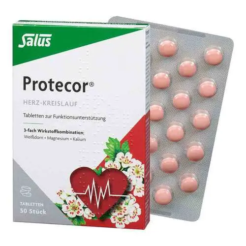 Protecor Herz-Kreislauf Tabletten z.Funktionsunt.Salus, 50 St