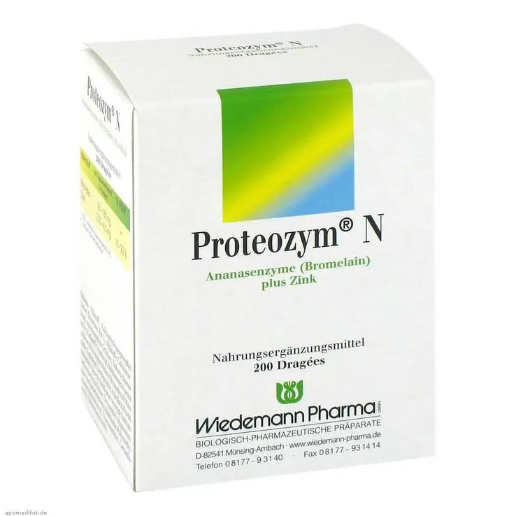 PROTEOZYM N Dragees, 200 St