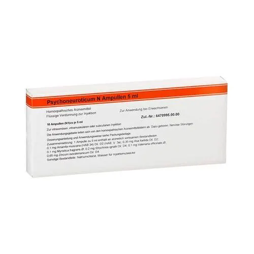 PSYCHONEUROTICUM N Ampullen 5 ml, 10X5 ml