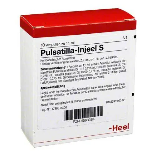 PULSATILLA INJEEL S Ampullen, 10 St