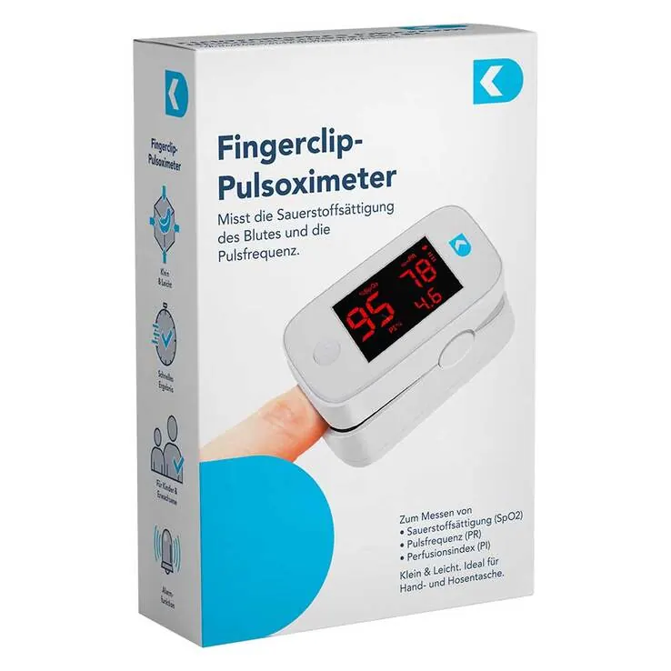 Pulsoximeter Fingerclip digital, 1 St