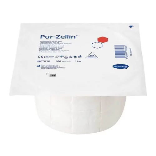 Pur-Zellin 4x5 cm unsteril Rolle zu 500 St., 1 St