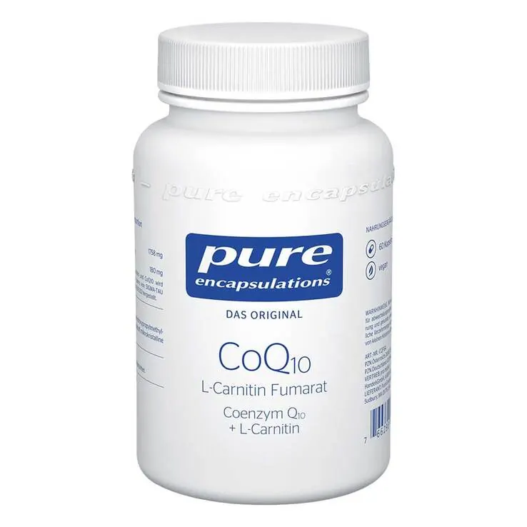 Pure Encapsulations CoQ10 L Carnitin Fumarat Kapseln, 60 St