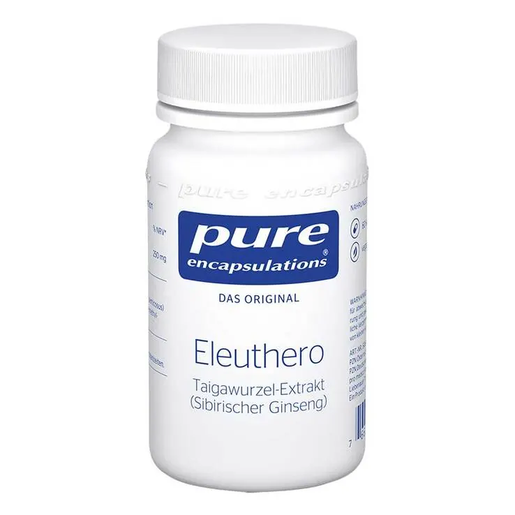 Pure Encapsulations Eleuthero 0,8% Kapseln, 60 St