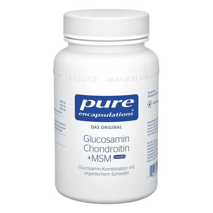 Pure Encapsulations Glucosamin+Chondroitin+MSM Kapseln, 60 St