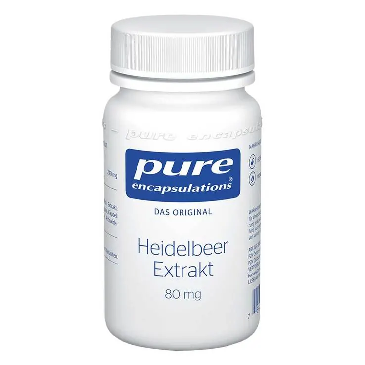Pure Encapsulations Heidelbeer Extrakt 80 mg Kapseln , 60 St