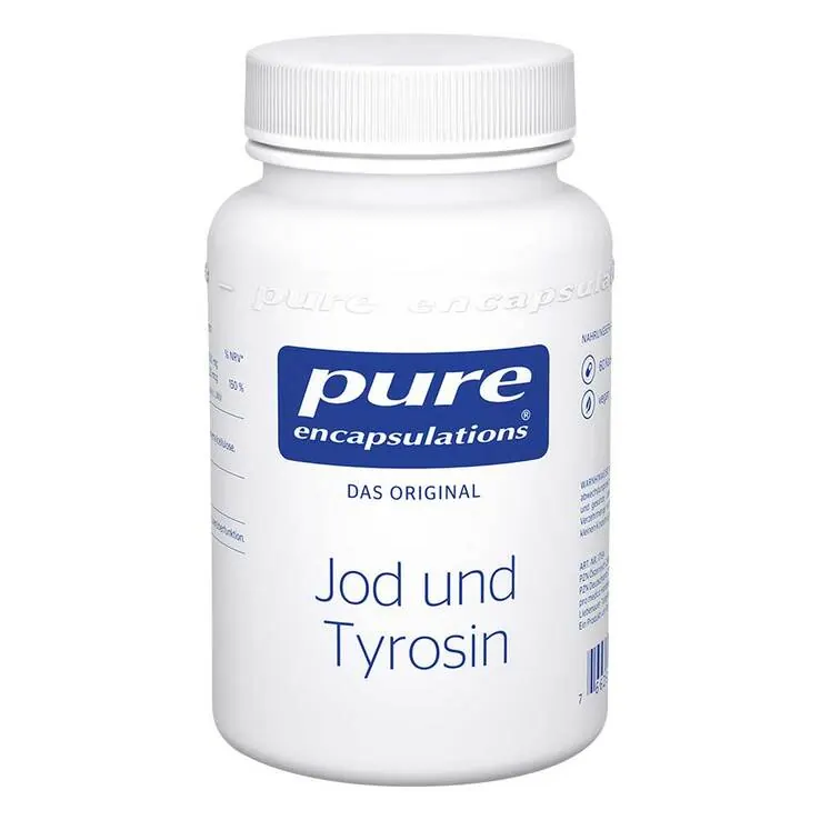 Pure Encapsulations Jod und Tyrosin Kapseln, 60 St
