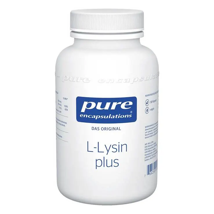 Pure Encapsulations L-Lysin plus Kapseln, 90 St