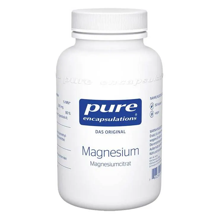 Pure Encapsulations Magnesium Magnesiumcitrat Kapseln, 90 St