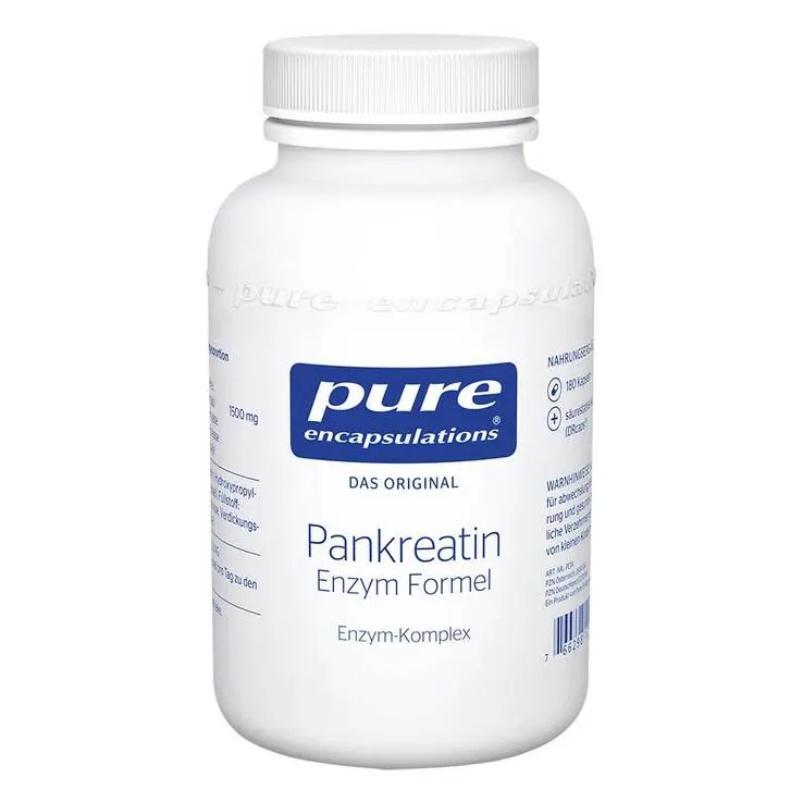 Pure Encapsulations Pankreatin Enzym Formel Kapseln, 180 St