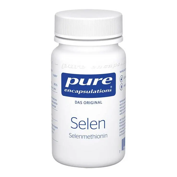 Pure Encapsulations Selen Selenmethionin Kapseln, 60 St