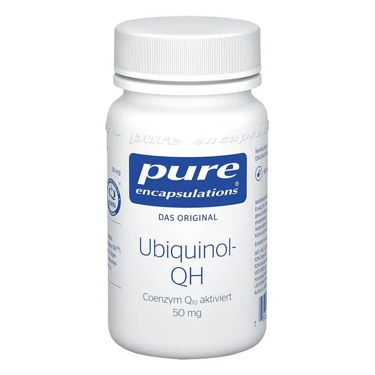 Pure Encapsulations Ubiquinol QH 50 mg Kapseln, 60 St