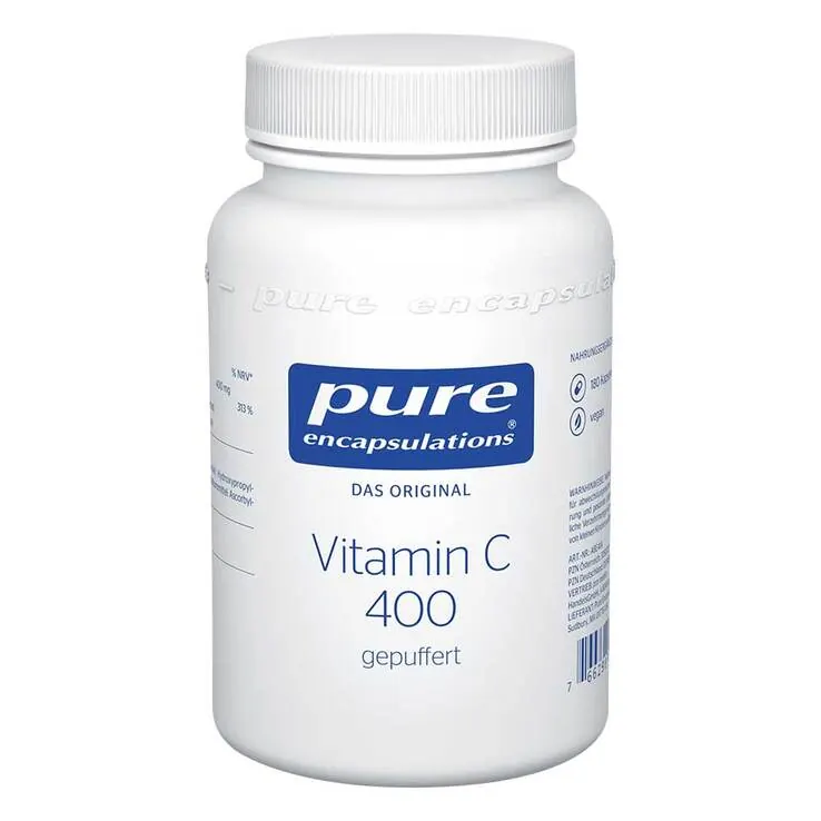 Pure Encapsulations Vitamin C 400 gepuffert Kapseln , 180 St